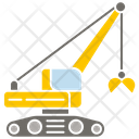 Clamshell excavator Icon