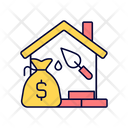 Property Sale Construction Icon