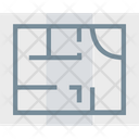 Construction Map House Plan Architecture Icon