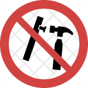 Construction Not Allowed Icon