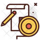Ruller Sketch Icon