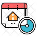 Construction Schedule Date Icon