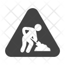 Construction Traffic Sign Icon