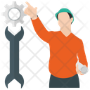 Construction Supervisor Site Supervisor Construction Foreman Icon