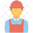 Foreman Construction Worker Icon