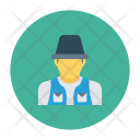 Worker Construction Professional Icon