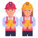 Construction Workers Icon