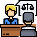 Consultation Law Lawyer Icon