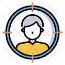 Consumer Target Targeted Audience Aim Icon