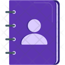 Agenda Contacts Phone Book Icon
