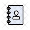 Directory Contactbook Support Icon