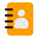 Contact Book Phonebook Phone Directory Icon