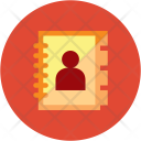 Contacts Book Diary Icon