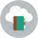 Cloud Book Diary Icon