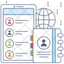 Contacts Phone Directory Address Book Icon