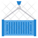 Cargo Container Delivery Icon
