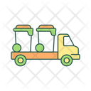 Container Delivery Vehicle Icon