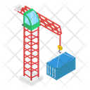 Container Crane Container Hoist Container Lifting Icon