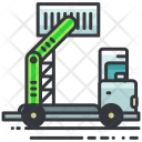 Container Truck Lift Icon