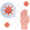 Contamination Hand Icon