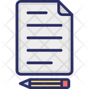 Content Editing Content Writing Icon
