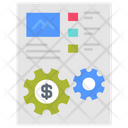 Content monetization  Icon