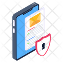 Mobile Data Protection Data Security Content Security Icon