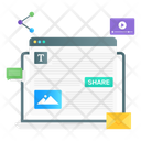 Content Sharing Icon