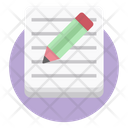 Blog Content Writing Journal Icon