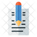 Content Writing Writing Edit Icon