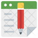 Content Writing Icon