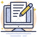 Content Writing Writing Article Icon