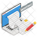 Article Writing Content Writing Blog Writing Icon