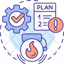 Contingency Planning Business Icon