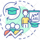 Continuous Learning Education Icon