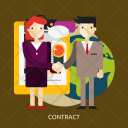 Contract Agreement Business Icon