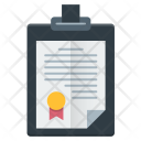 Contract Document Agreement Icon
