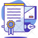 Contract Agreement Business Icon