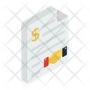 Contract File Agreement Terms Icon