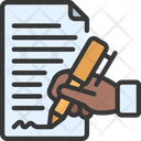Contract Sign Icon
