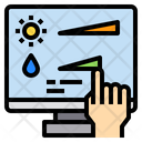 Monitor Control Technology Icon