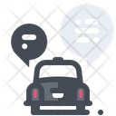 Chatting Conversation Taxi Icon
