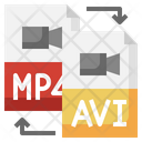 Convert Avi To Mp 4 Icon