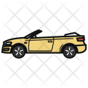 Convertible Cabriolet Car Icon
