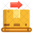 Conveyor Package Delivery Icon