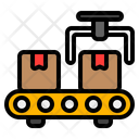 Conveyor Package Belt Icon