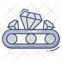 Conveyor Belt Diamond Conveyor Icon