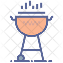 Cook Sausage Grill Icon