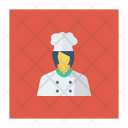 Cook Female Femalechef Icon