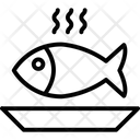 Cooked fish  Icon